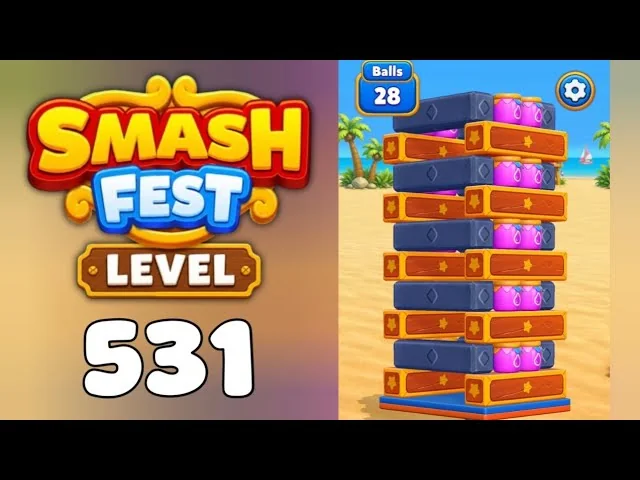 Smash Fest Level 531 board