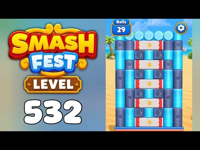 Smash Fest Level 532 board layout