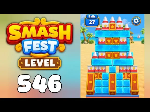 Smash Fest Level 546 board