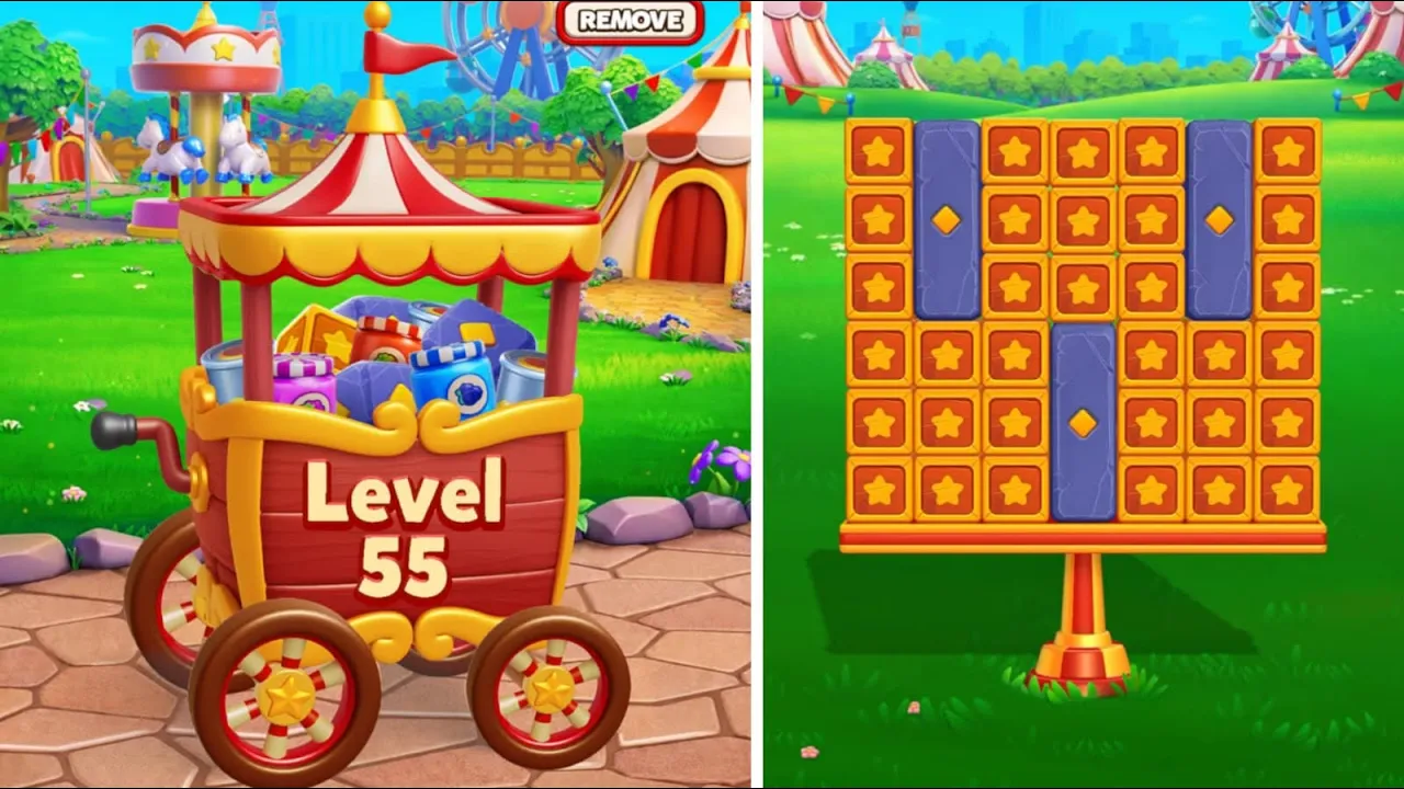 Smash Fest Level 55 board layout
