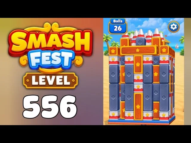 Smash Fest Level 556 board layout