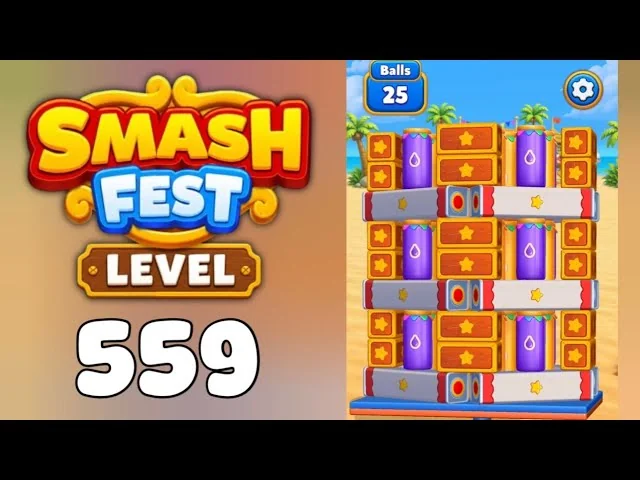 Smash Fest Level 559 board layout