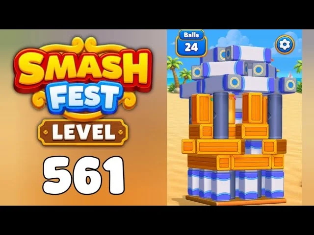 Smash Fest Level 561 board layout