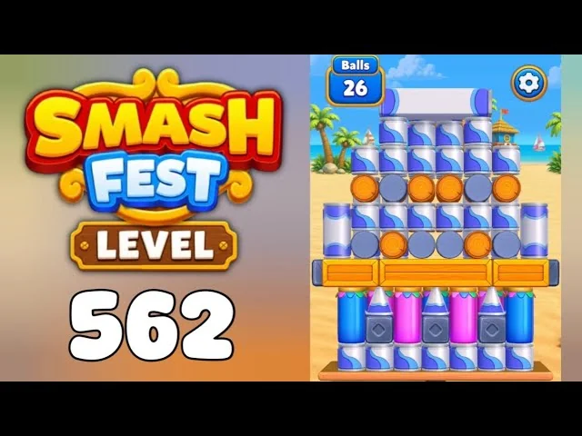 Smash Fest Level 562 board layout