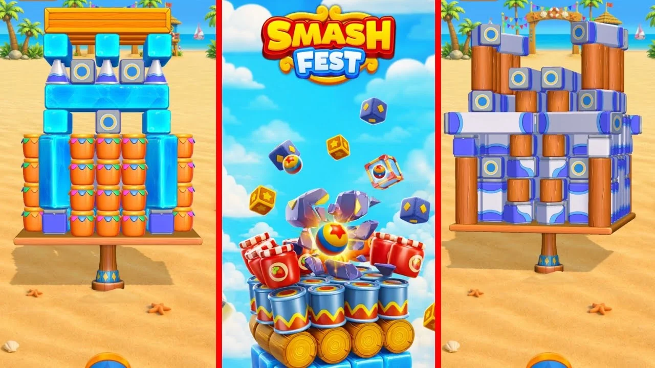 Smash Fest Level 565 board layout