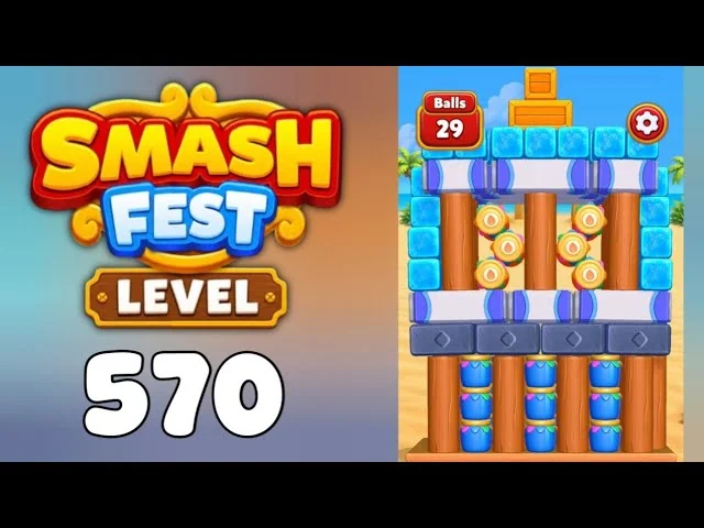 Smash Fest Level 570 board layout