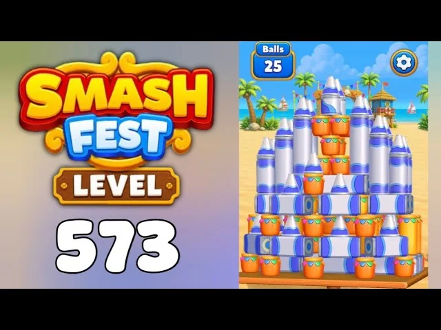 Smash Fest Level 573 board layout