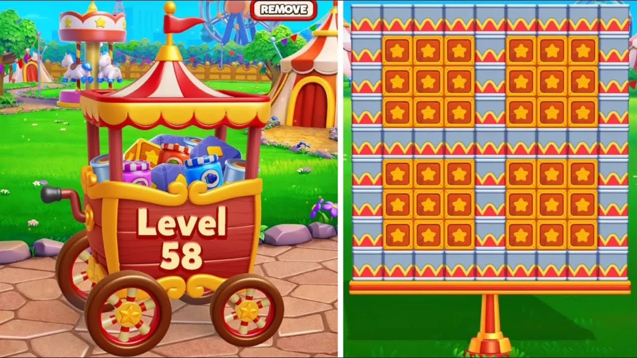 Smash Fest Level 58 board layout