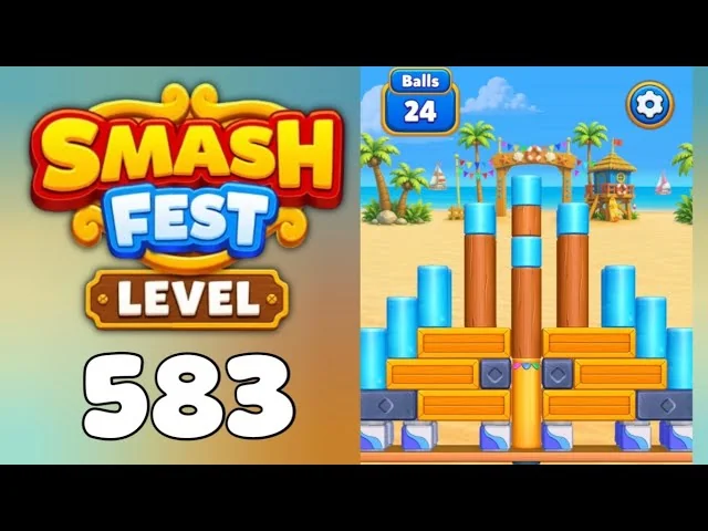 Smash Fest Level 583 board layout