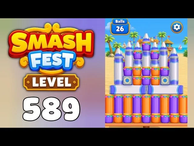 Smash Fest Level 589 board