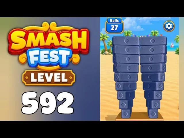 Smash Fest Level 592 board layout