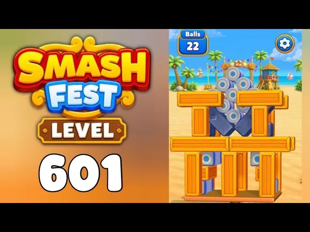 Smash Fest Level 601 board layout