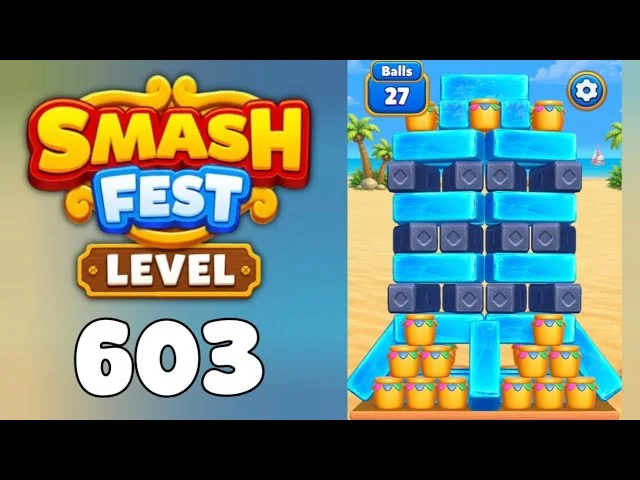 Smash Fest Level 603 board layout