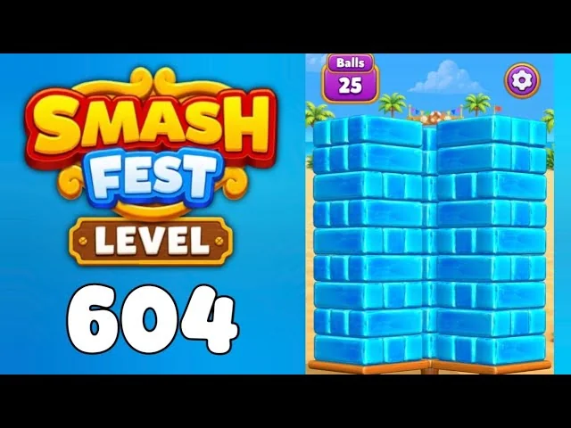 Smash Fest Level 604 board layout