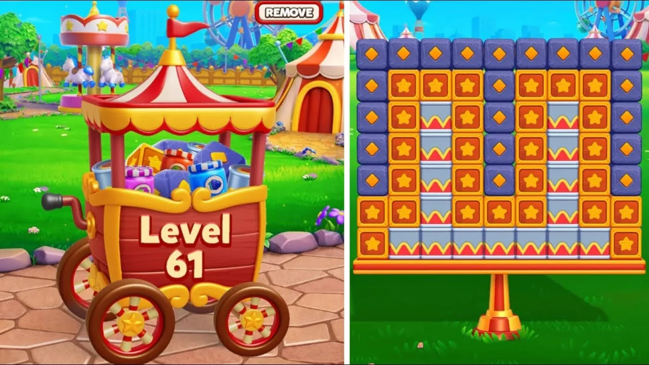 Smash Fest Level 61 board layout