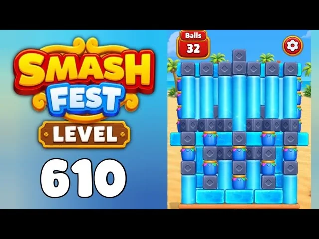Smash Fest Level 610 board layout