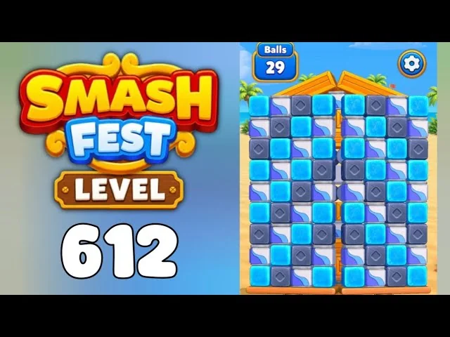 Smash Fest Level 612 board