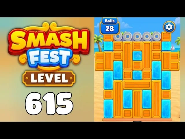 Smash Fest Level 615 board layout
