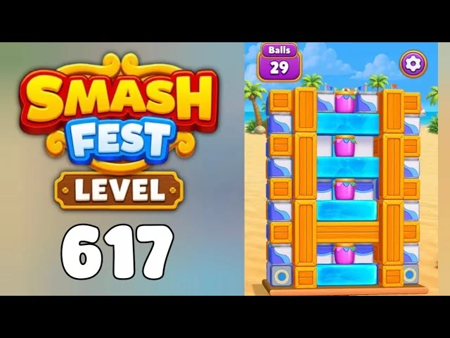 Smash Fest Level 617 board layout