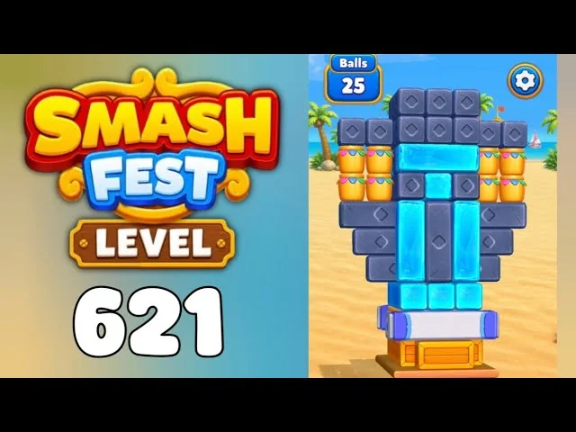 Smash Fest Level 621 board
