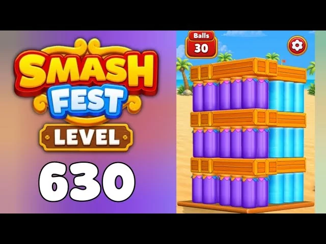 Smash Fest Level 630 board layout