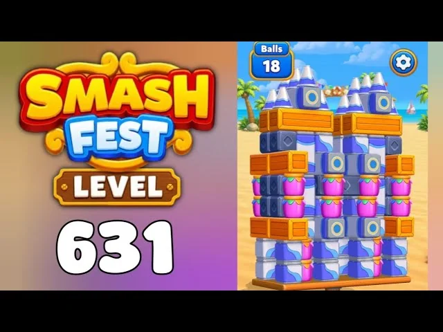 Smash Fest Level 631 board