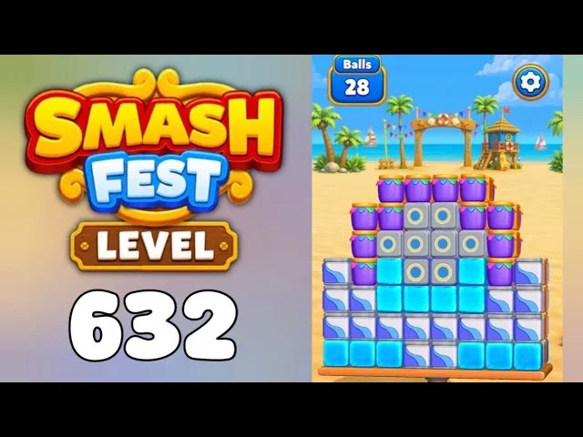 Smash Fest Level 632 board