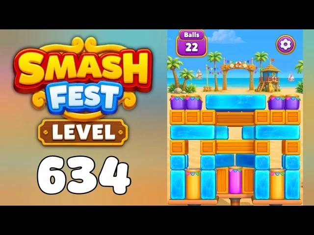 Smash Fest Level 634 board