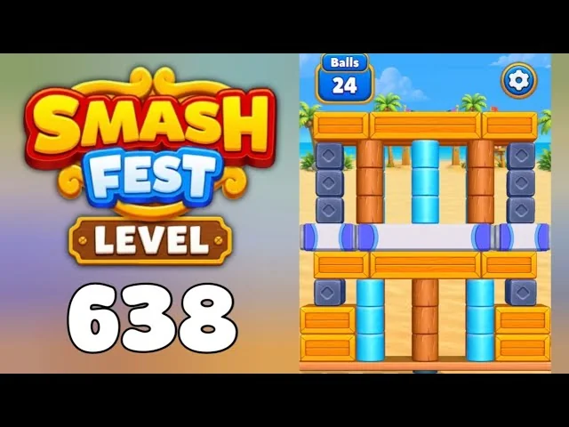 Smash Fest Level 638 board