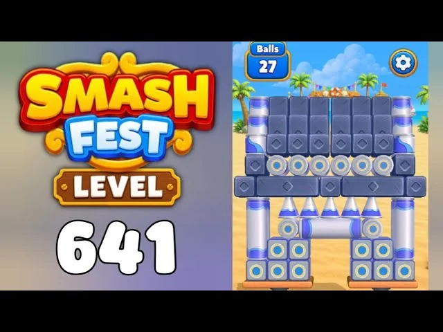 Smash Fest Level 641 board layout