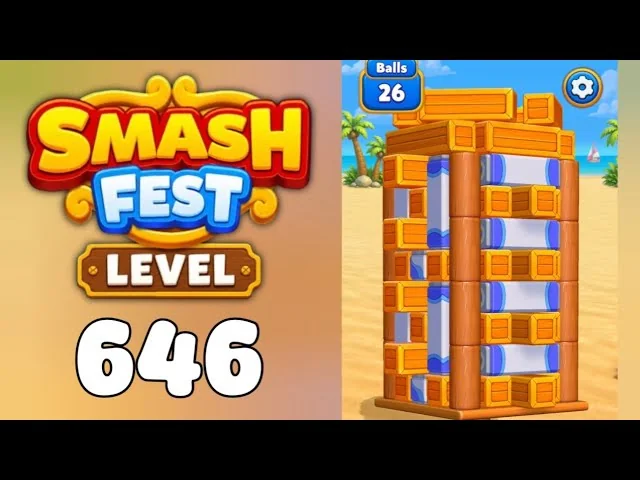 Smash Fest Level 646 board layout