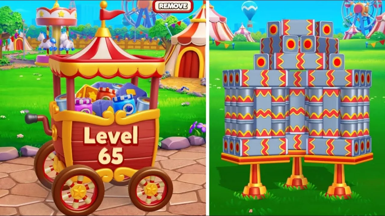 Smash Fest Level 65 board layout