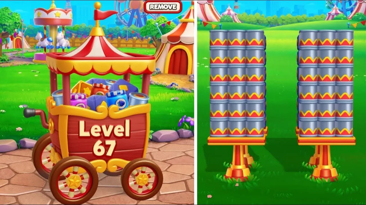 Smash Fest Level 67 board layout