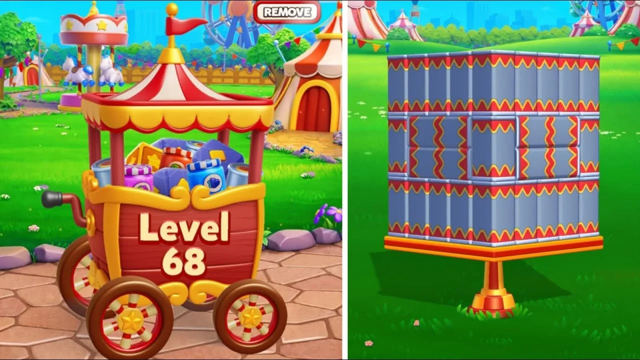 Smash Fest Level 68 board layout