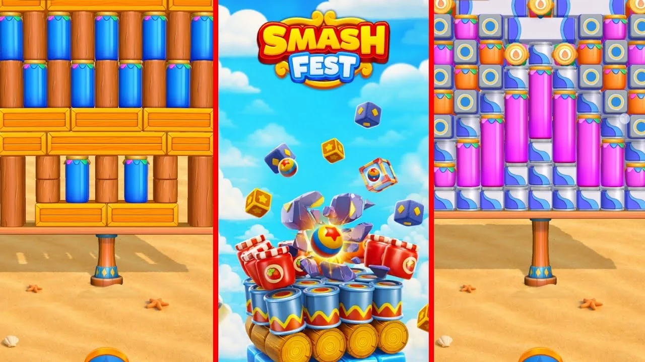Smash Fest Level 686 board layout