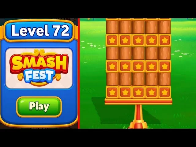 Smash Fest Level 72 board layout