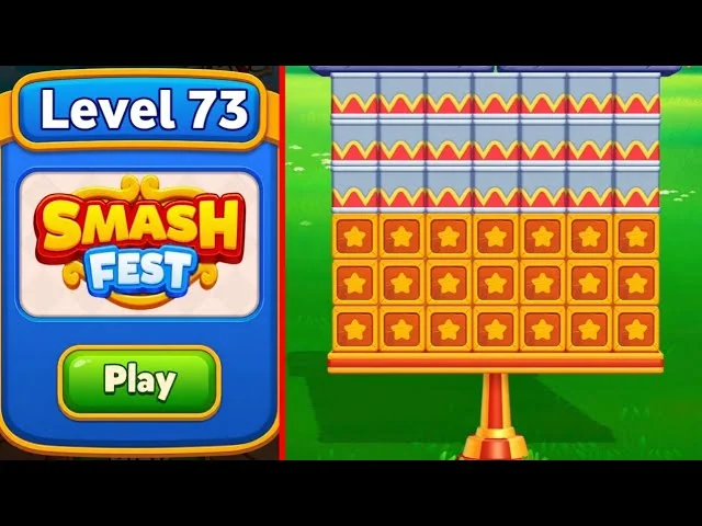 Smash Fest Level 73 board layout