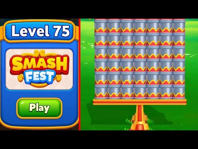 Smash Fest Level 75 board layout