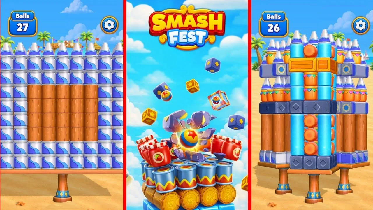 Smash Fest Level 780 board layout
