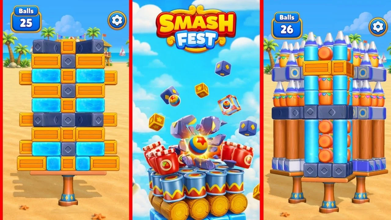 Smash Fest Level 781 board layout