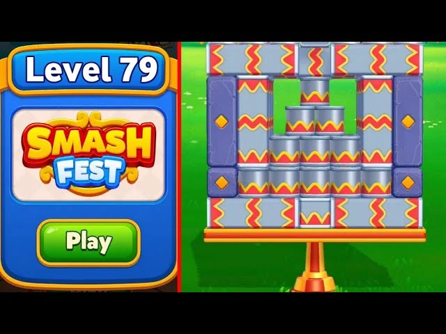 Smash Fest Level 79 board layout