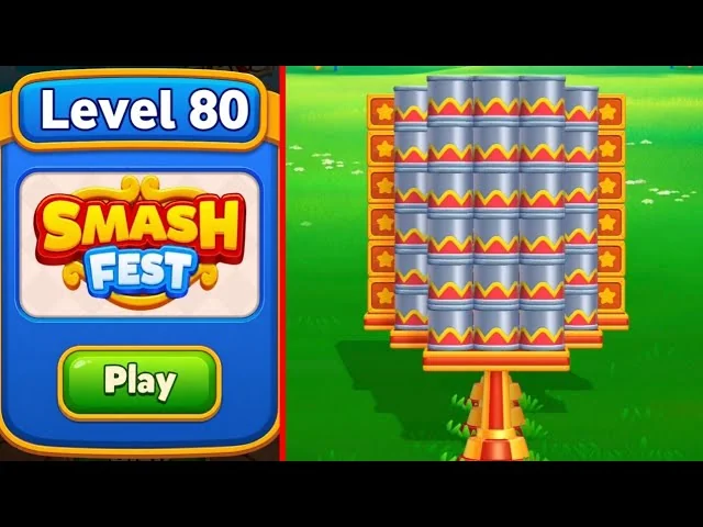 Smash Fest Level 80 board layout