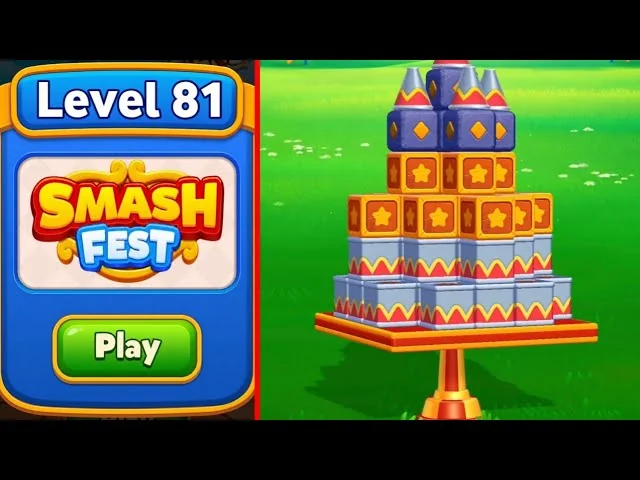 Smash Fest Level 81 board layout