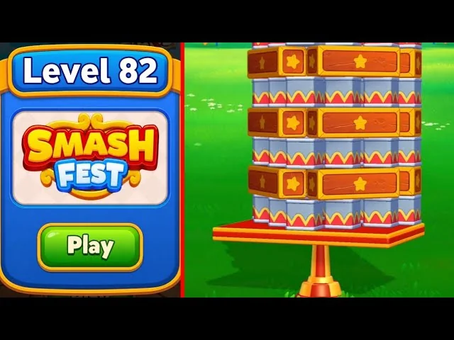 Smash Fest Level 82 board layout