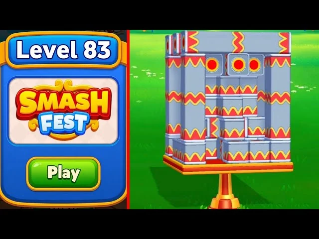 Smash Fest Level 83 board layout