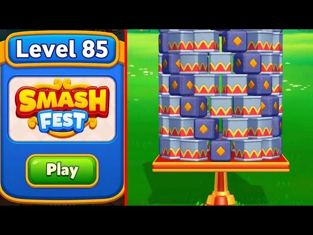 Smash Fest Level 85 board layout