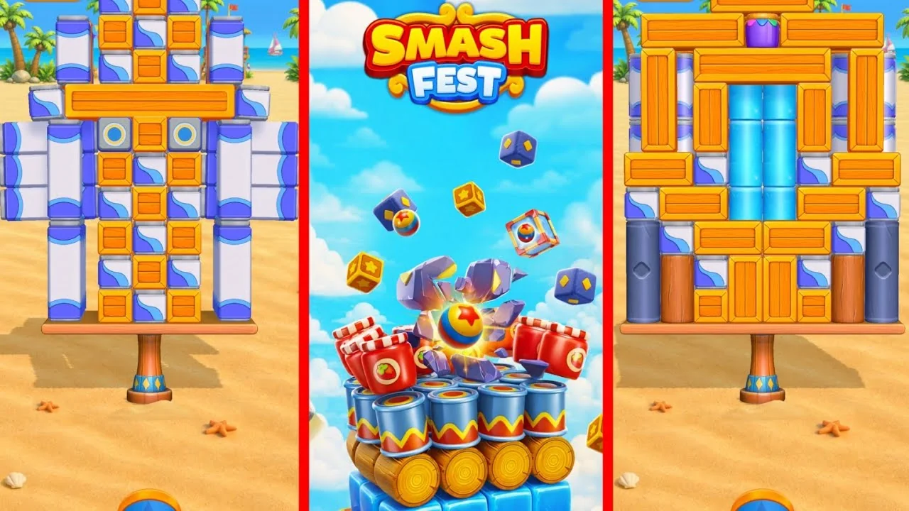 Smash Fest Level 866 board layout