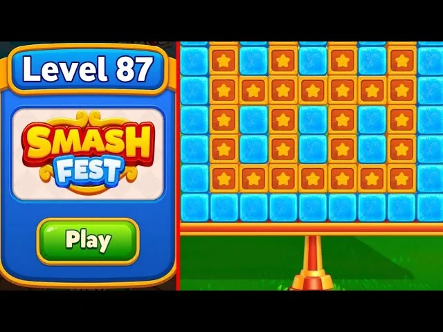 Smash Fest Level 87 board layout