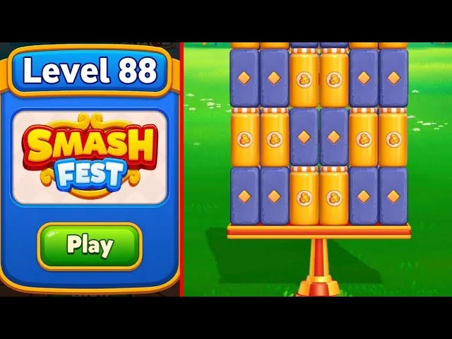 Smash Fest Level 88 board layout