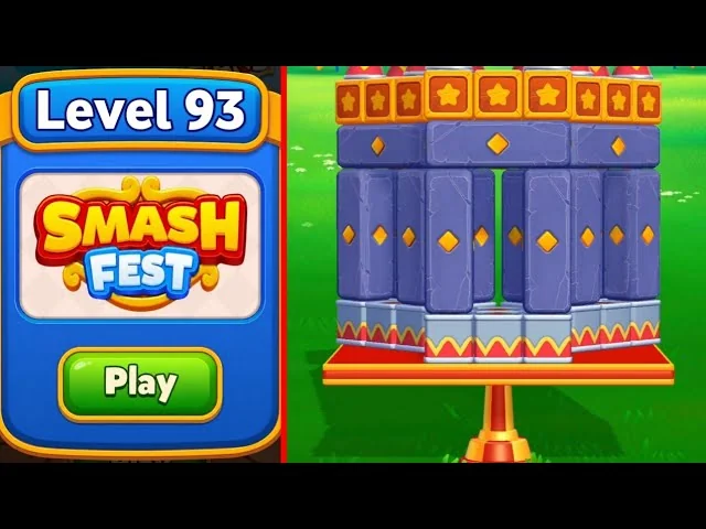 Smash Fest Level 93 board layout